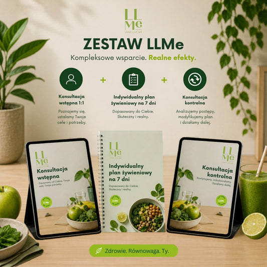 Pakiet startowy (konsultacja wstępna + plan żywieniowy 7 dni + konsultacja follow-up)